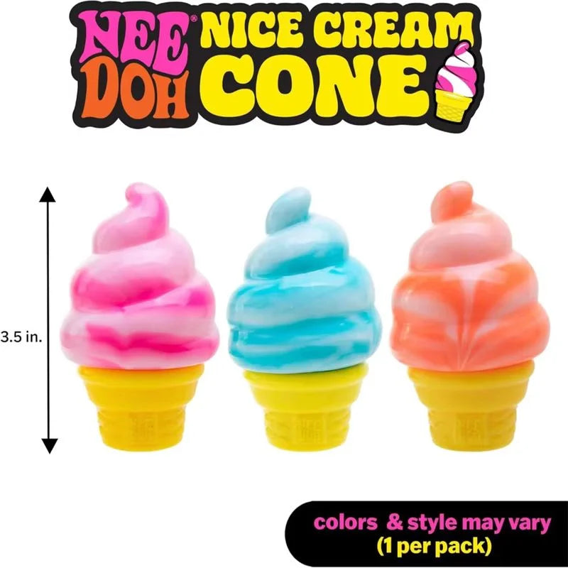NeeDoh Ice-Cream Squishy Toy