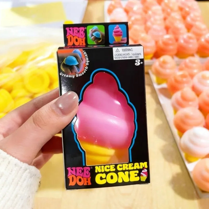 NeeDoh Ice-Cream Squishy Toy
